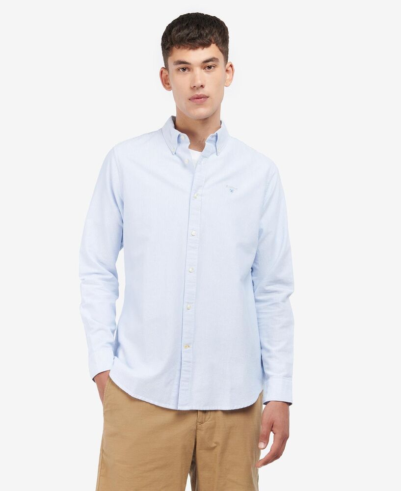 Barbour - Chemise Striped Oxtown Sky Blue