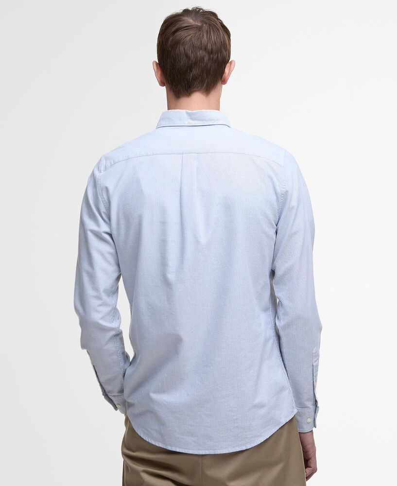Barbour - Chemise Striped Oxtown Navy