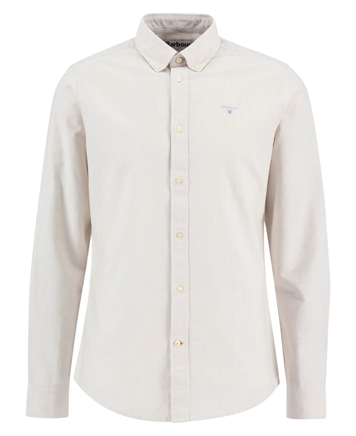 Barbour - Chemise Striped Oxford Oxtown Stone