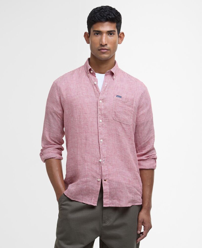 Barbour - Chemise Linton Red Spice