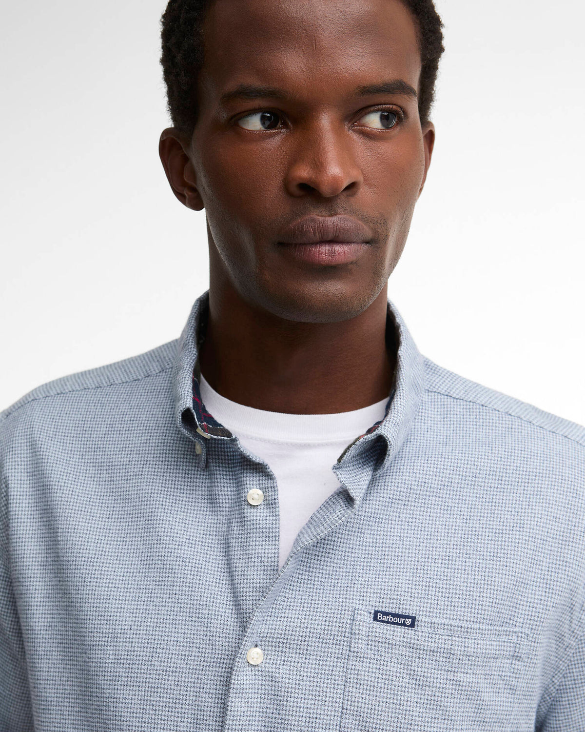 Barbour - Chemise manches longues Turner classic navy