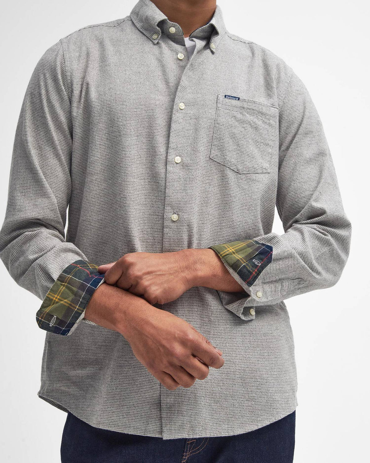 Barbour - Chemise manches longues Turner Olive