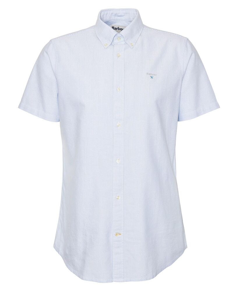Barbour - Chemise Striped Oxtown Manches courte Sky Blue