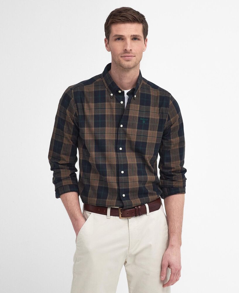 Barbour - Chemise Pritchard stone