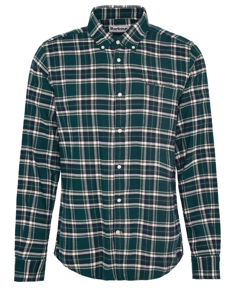 Barbour - Chemise Drumhill evergreen