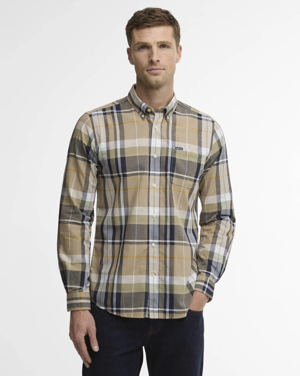 Barbour - Chemise Newbridge Stone