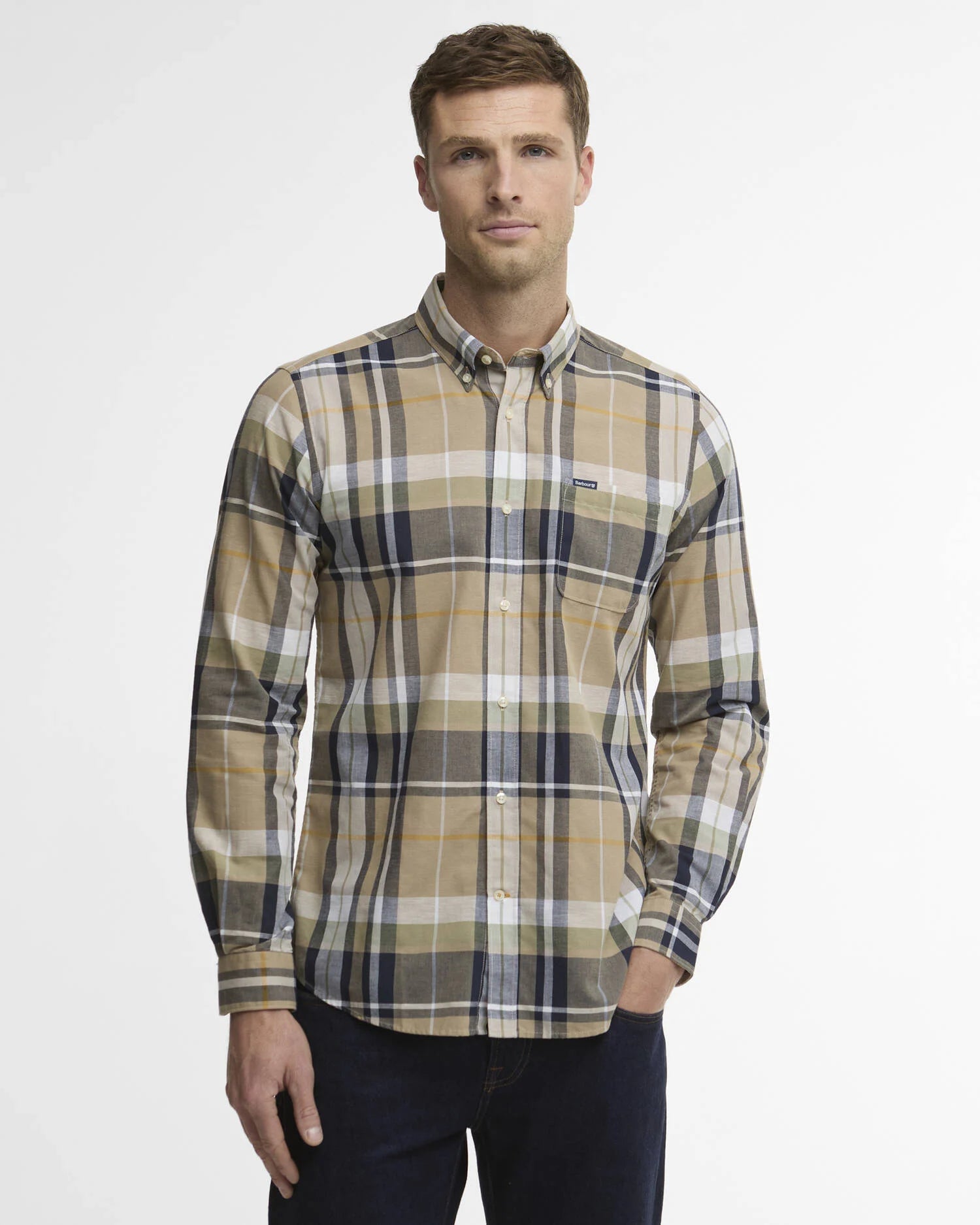 Barbour - Chemise Newbridge Stone