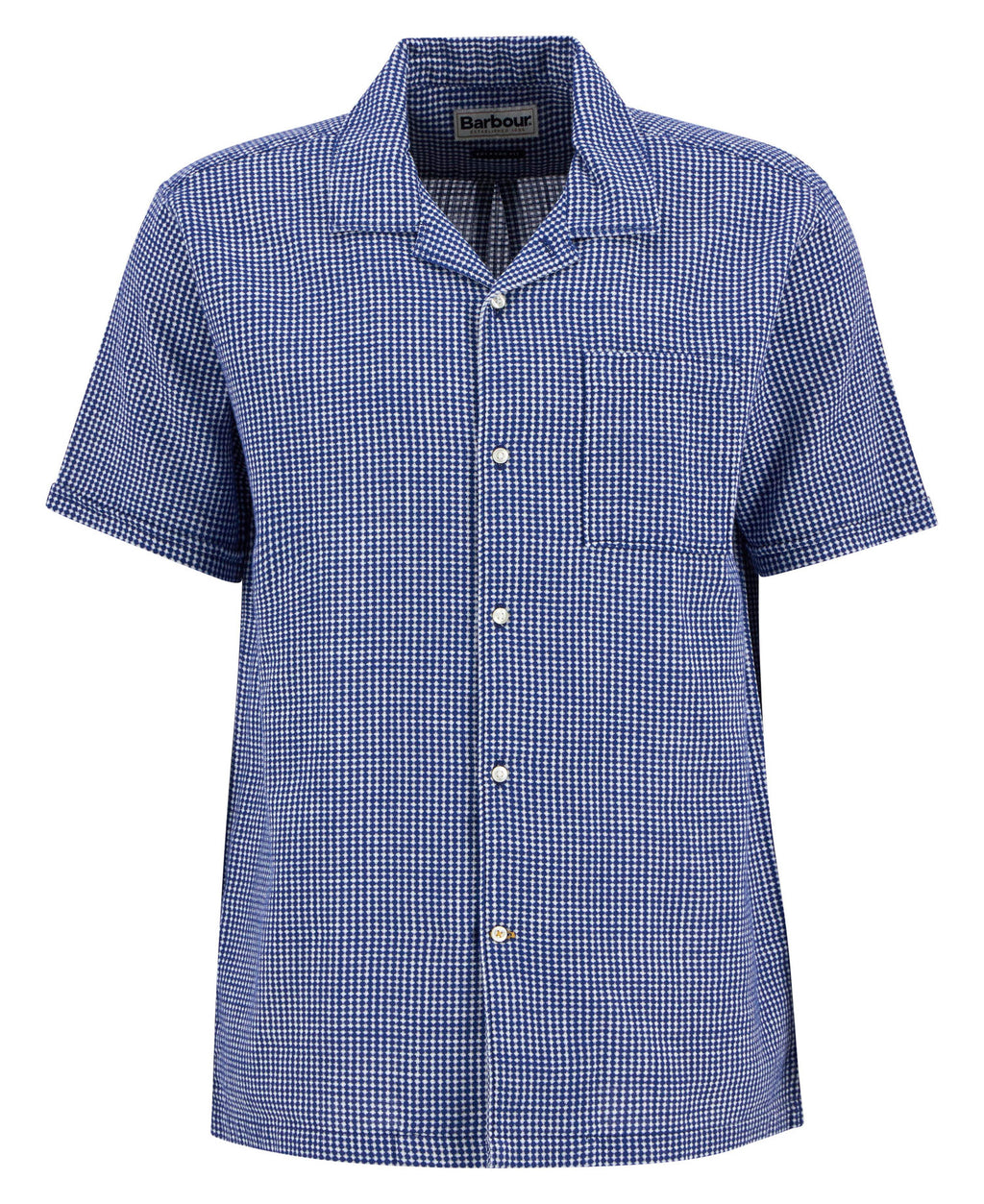 Barbour - Chemise Rudbeck textured Navy
