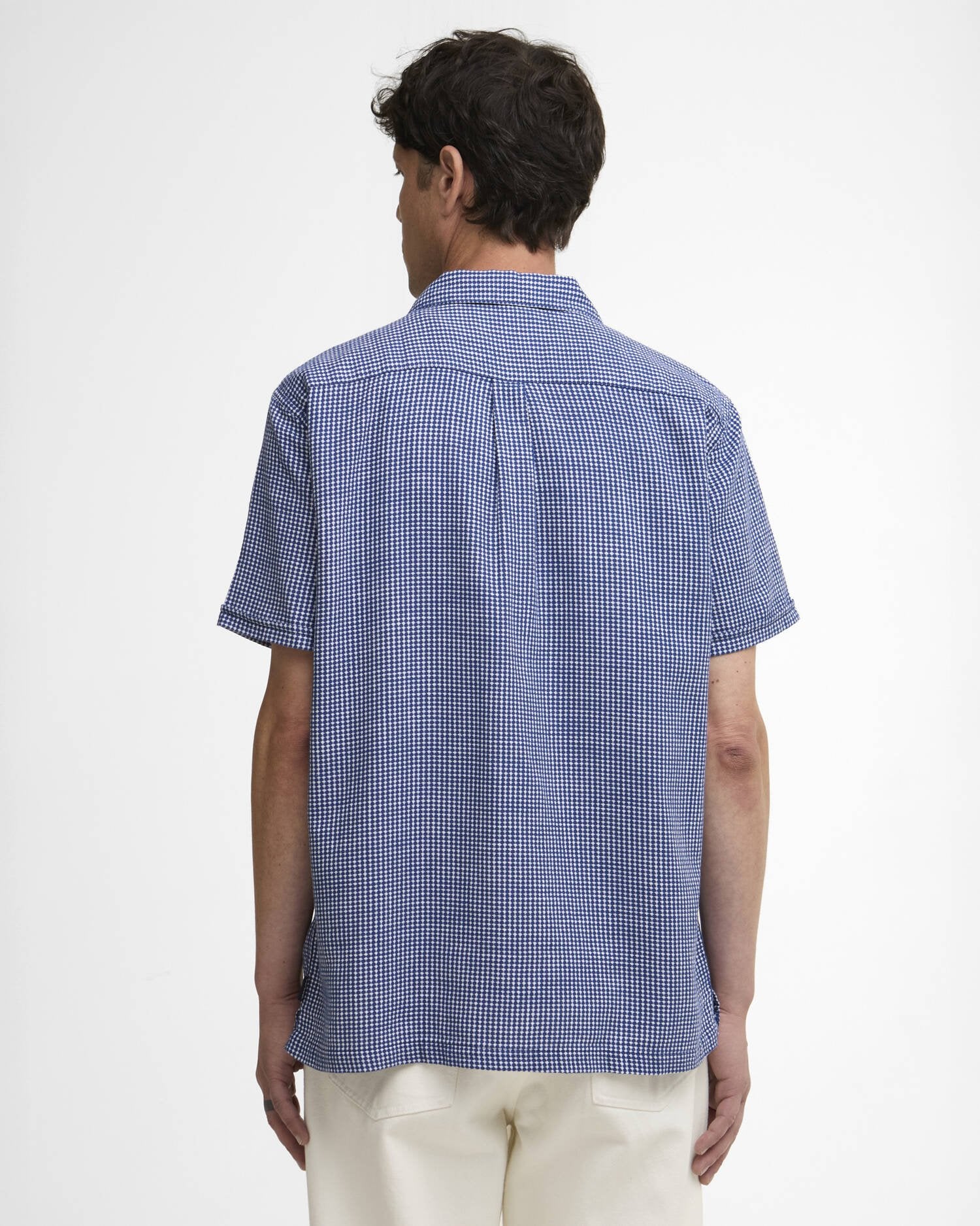 Barbour - Chemise Rudbeck textured Navy