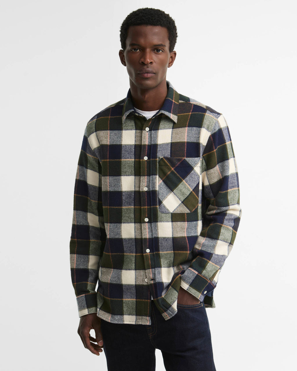 Barbour - Chemise Bannock Authentic Highland Check Olive