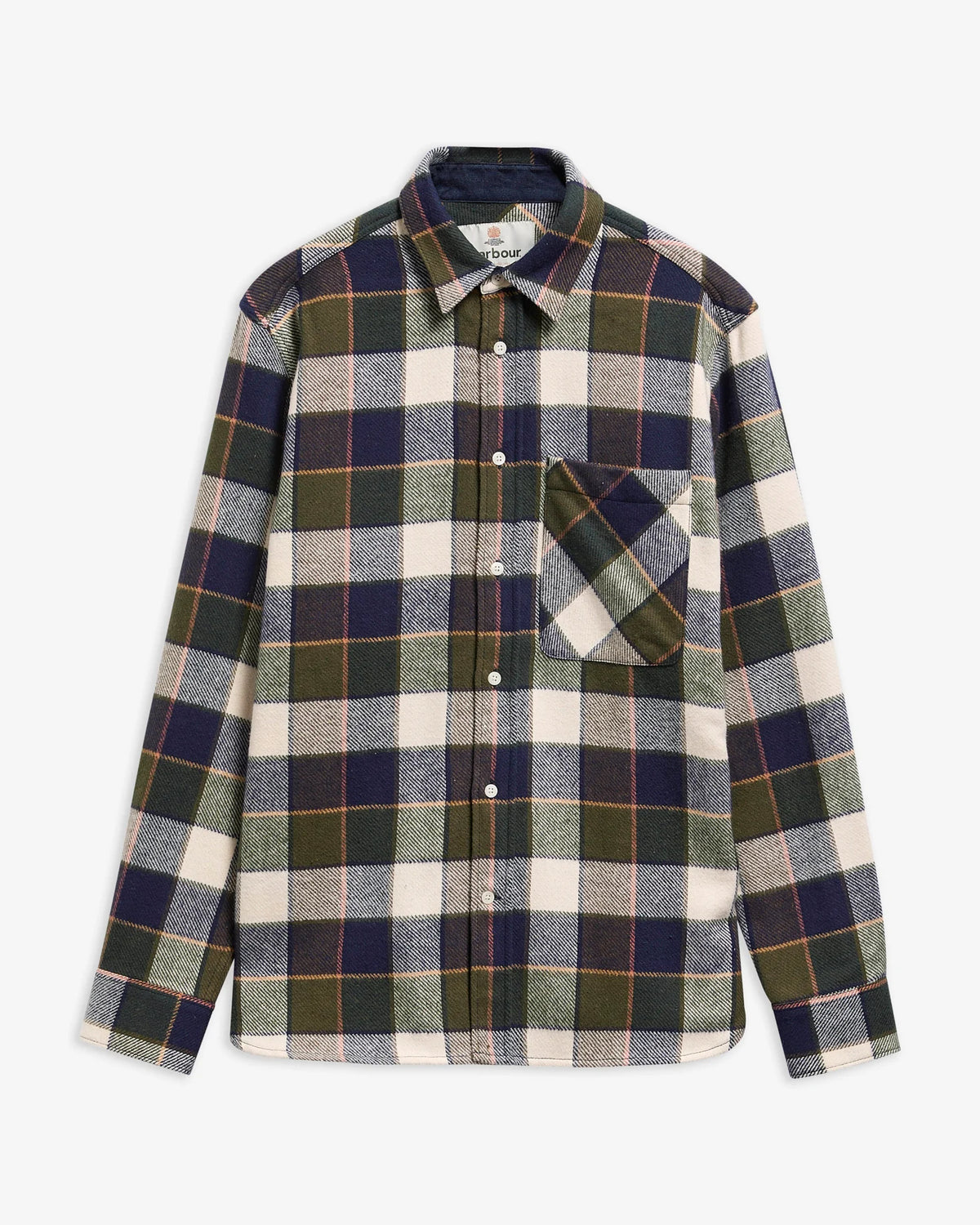 Barbour - Chemise Bannock Authentic Highland Check Olive
