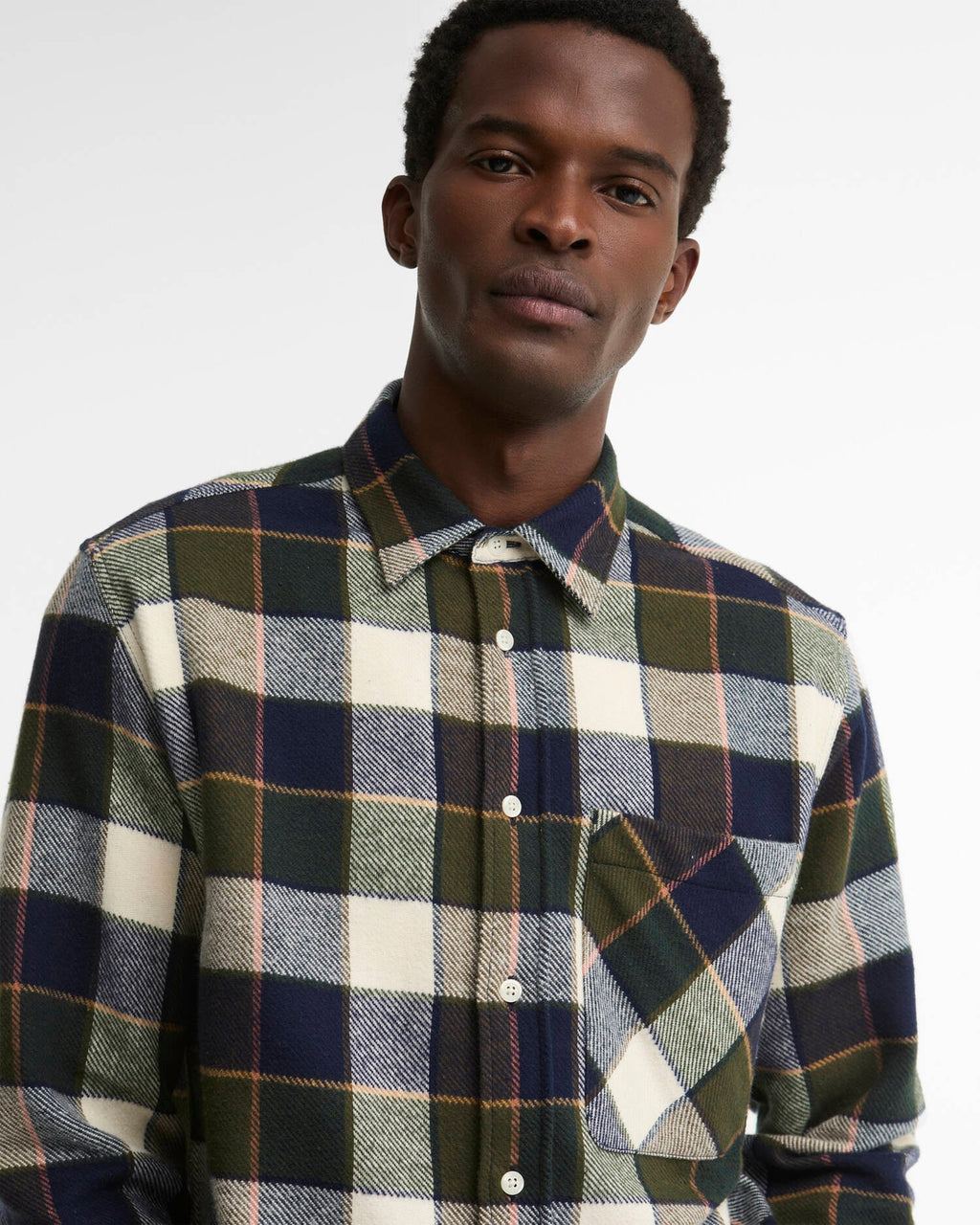 Barbour - Chemise Bannock Authentic Highland Check Olive