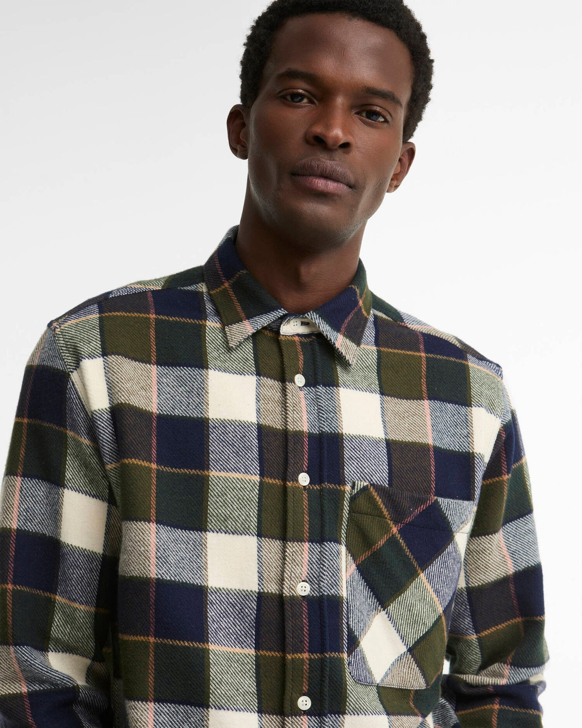 Barbour - Chemise Bannock Authentic Highland Check Olive