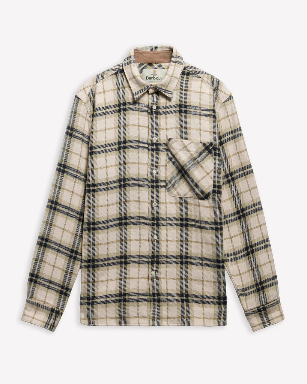 Barbour - Chemise Langton Authentic Highland Check Ecru