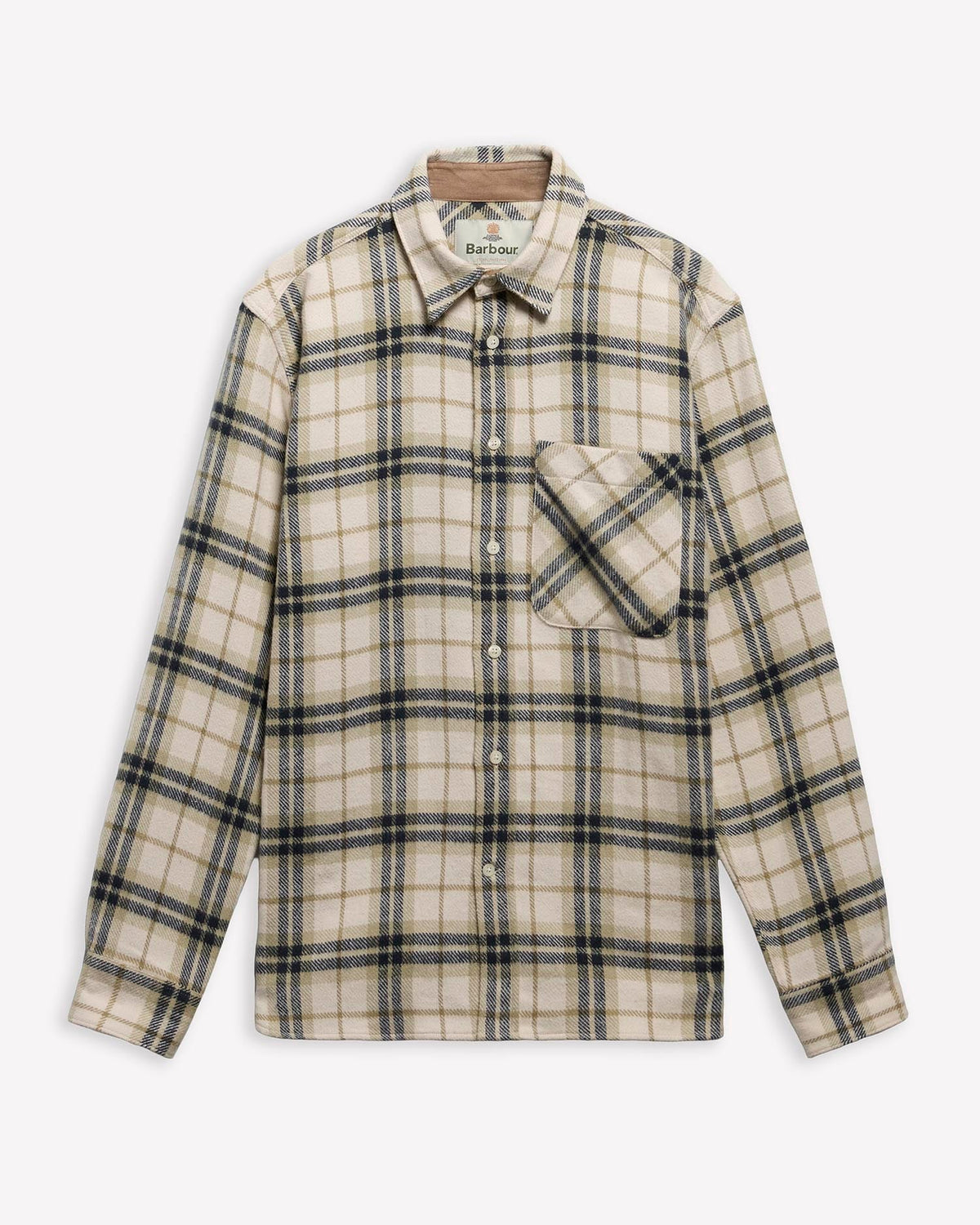 Barbour - Chemise Langton Authentic Highland Check Ecru