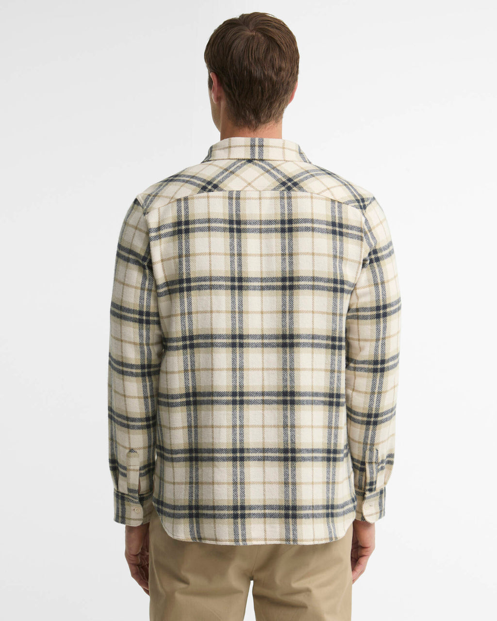 Barbour - Chemise Langton Authentic Highland Check Ecru