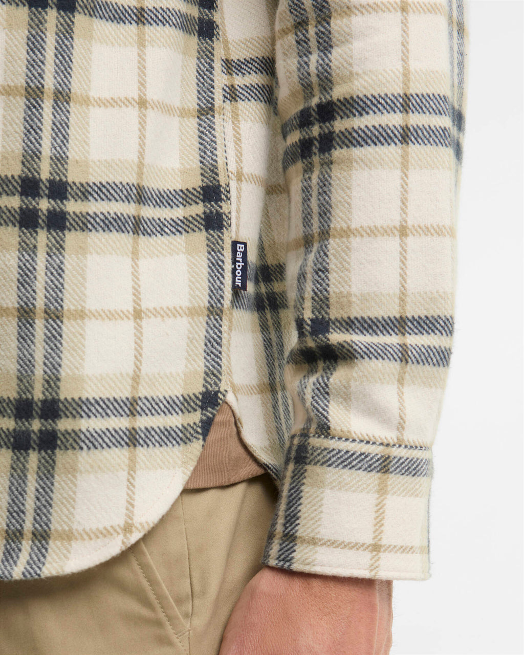Barbour - Chemise Langton Authentic Highland Check Ecru