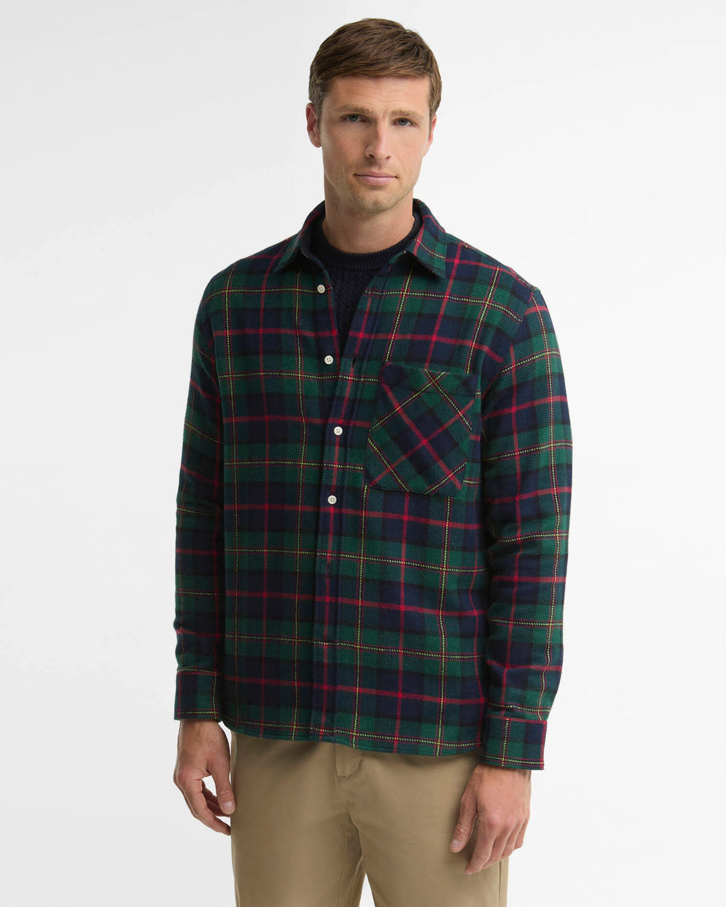 Barbour - Chemise Darnick Authentic Highland Check Navy