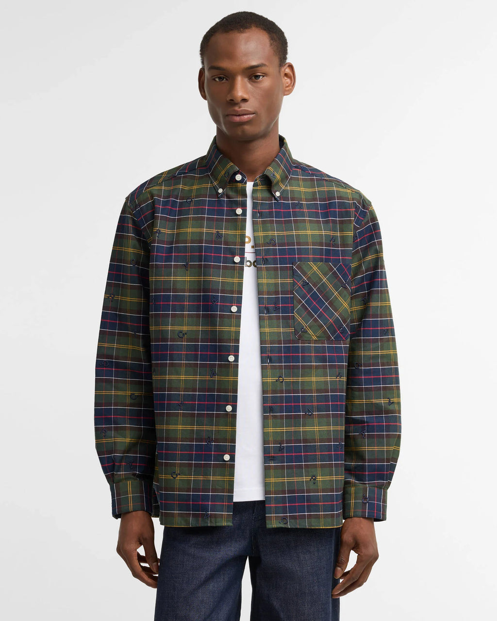 Barbour - Chemise Monogram Tartan Barbour x A.P.C. Classic tartan