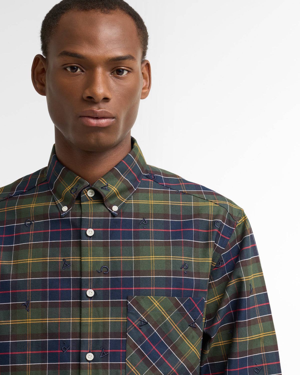 Barbour - Chemise Monogram Tartan Barbour x A.P.C. Classic tartan