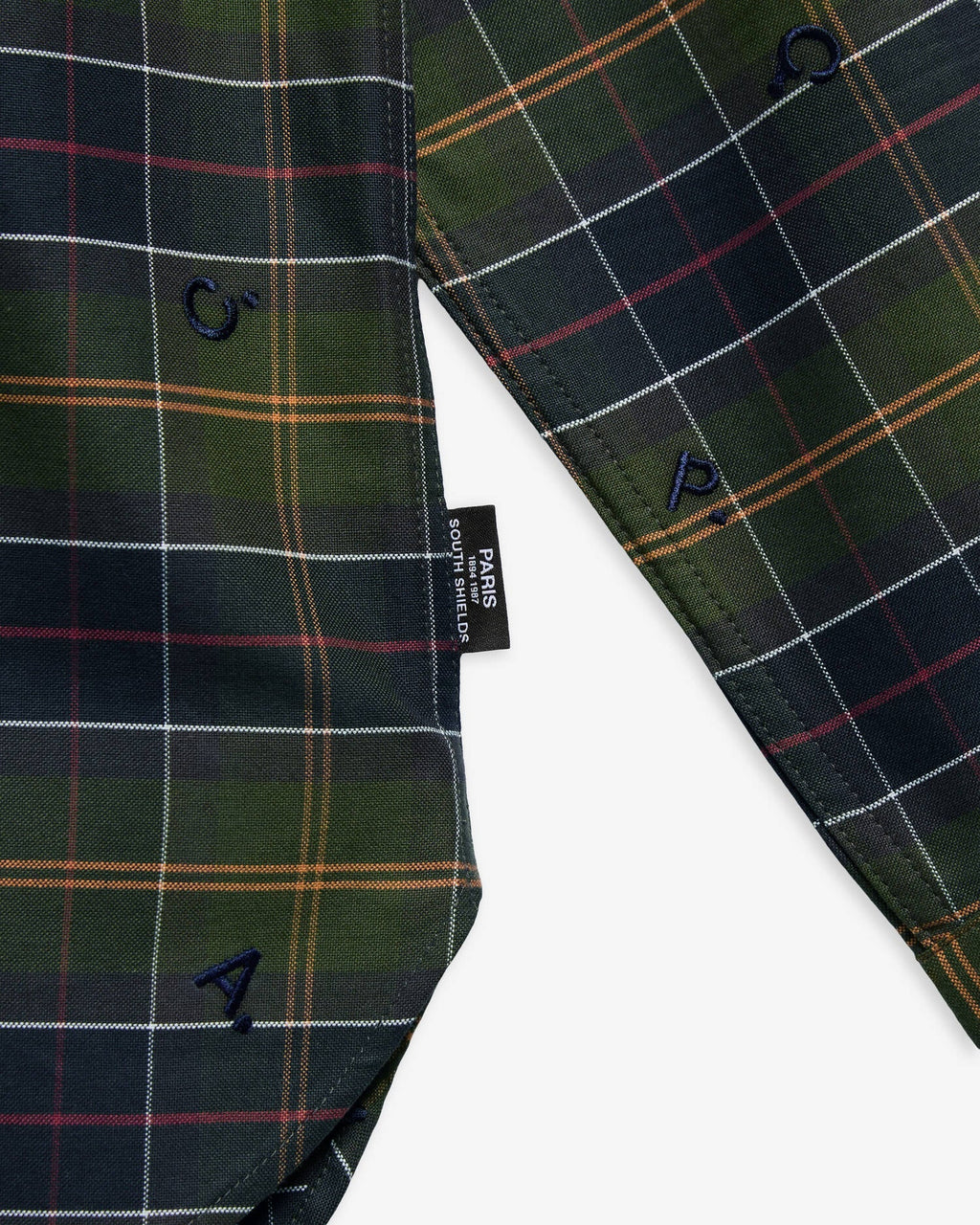 Barbour - Chemise Monogram Tartan Barbour x A.P.C. Classic tartan