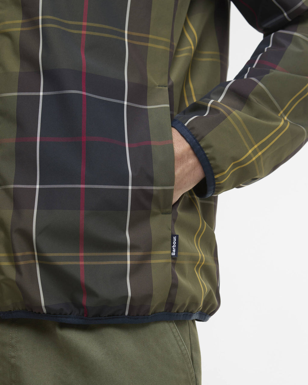 Barbour - Veste Reversible Kemble Showerproof Jacket Navy