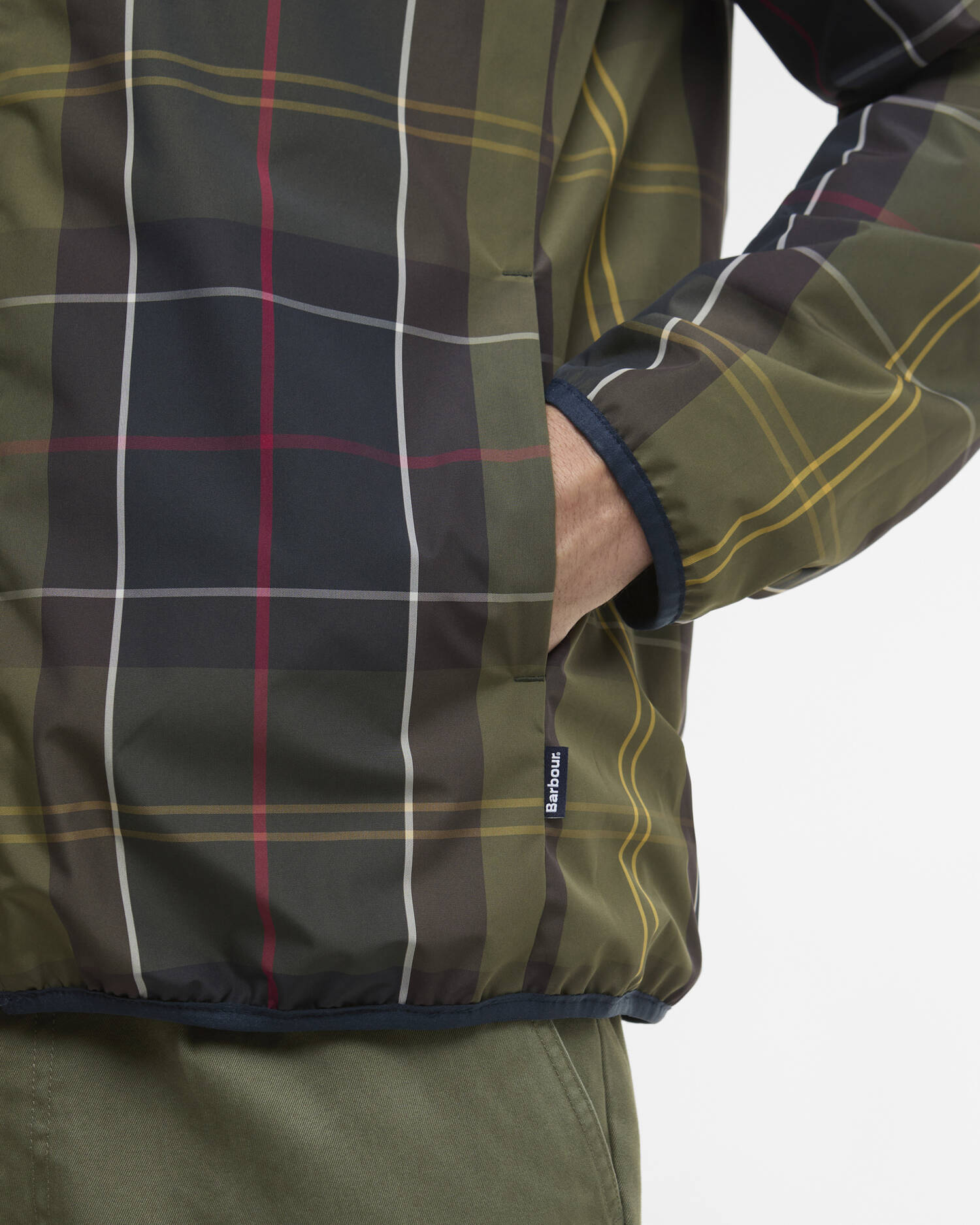 Barbour - Veste Reversible Kemble Showerproof Jacket Navy