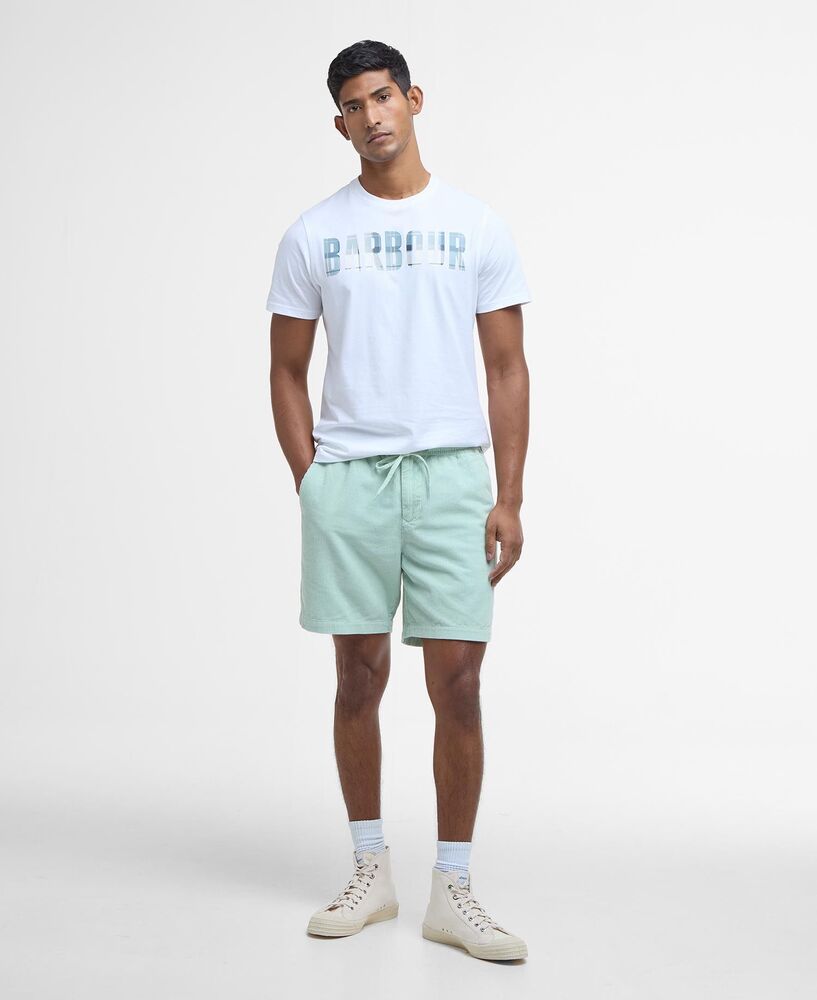 Barbour - Short Washed Cord Relaxed Pale Apple