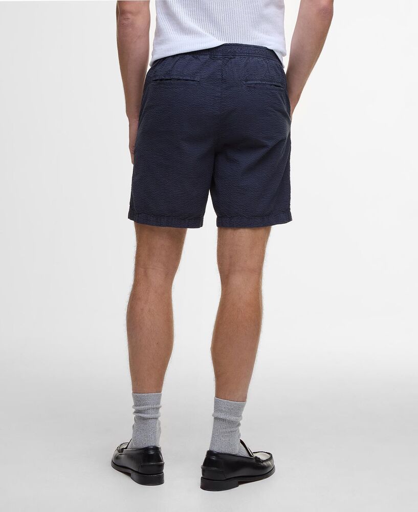 Barbour - Short Seersucker Relaxed Navy