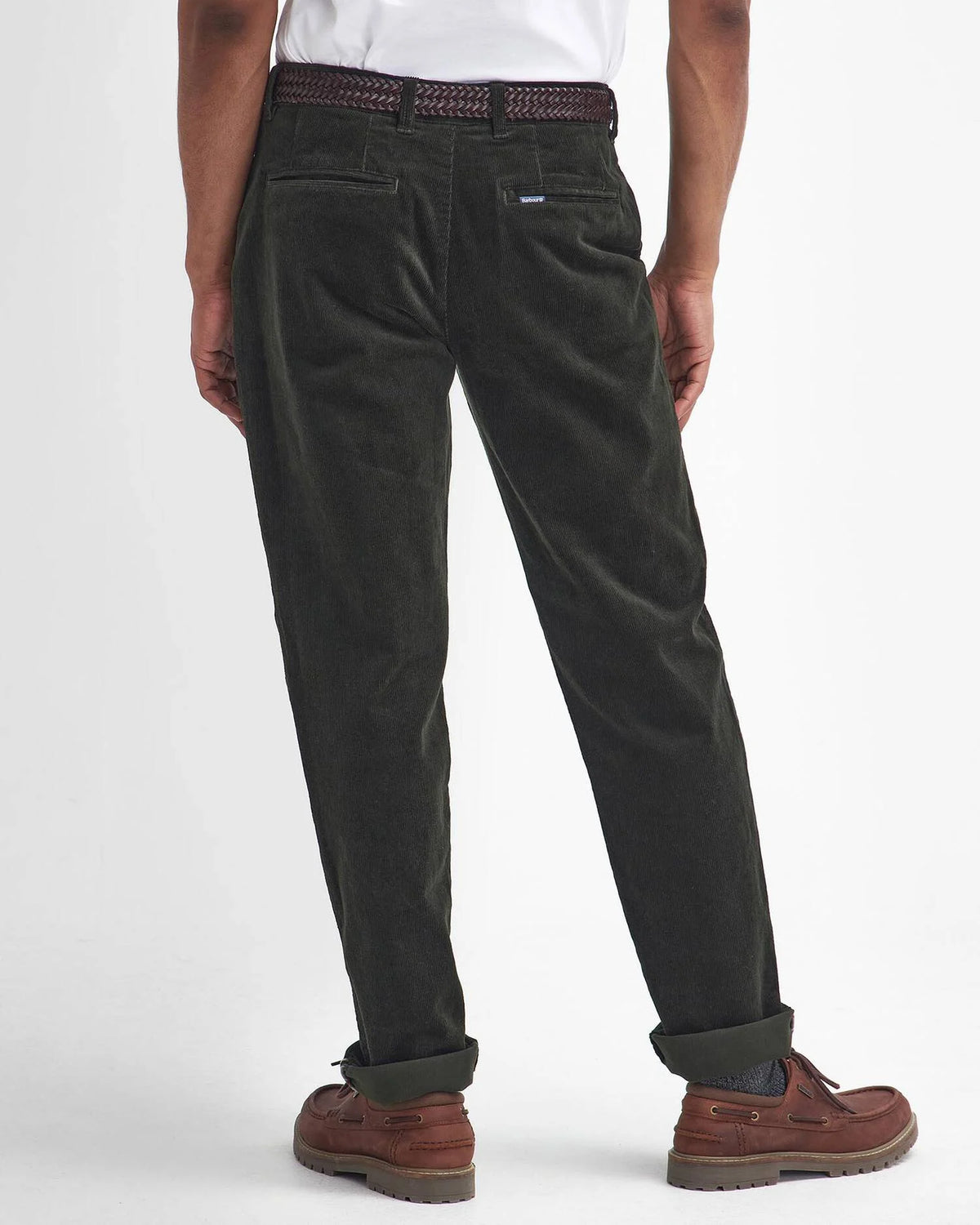 Barbour - Pantalon velours Strech Cord forest