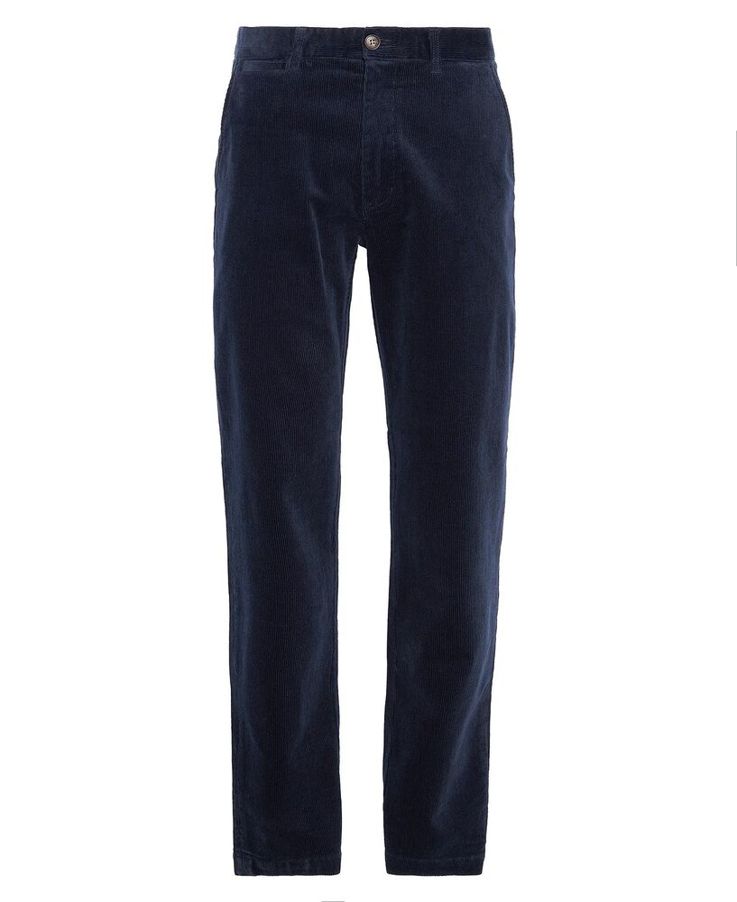 Barbour - Pantalon velours strech cord navy
