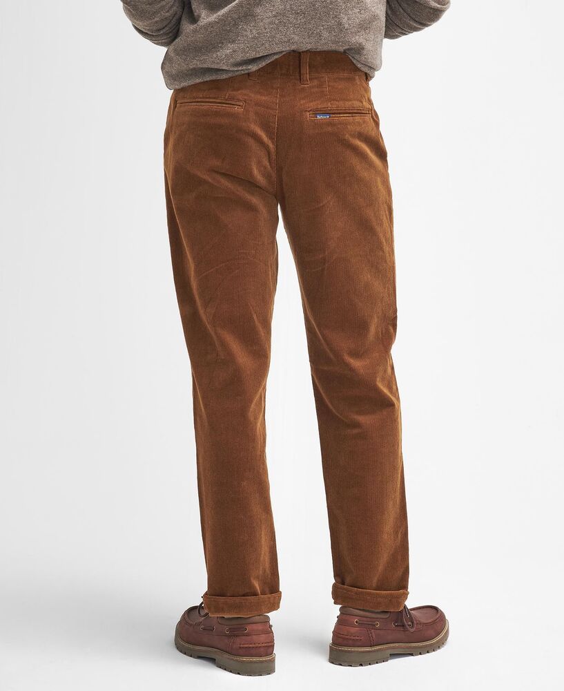 Barbour - Pantalon velours strech cord dark honey