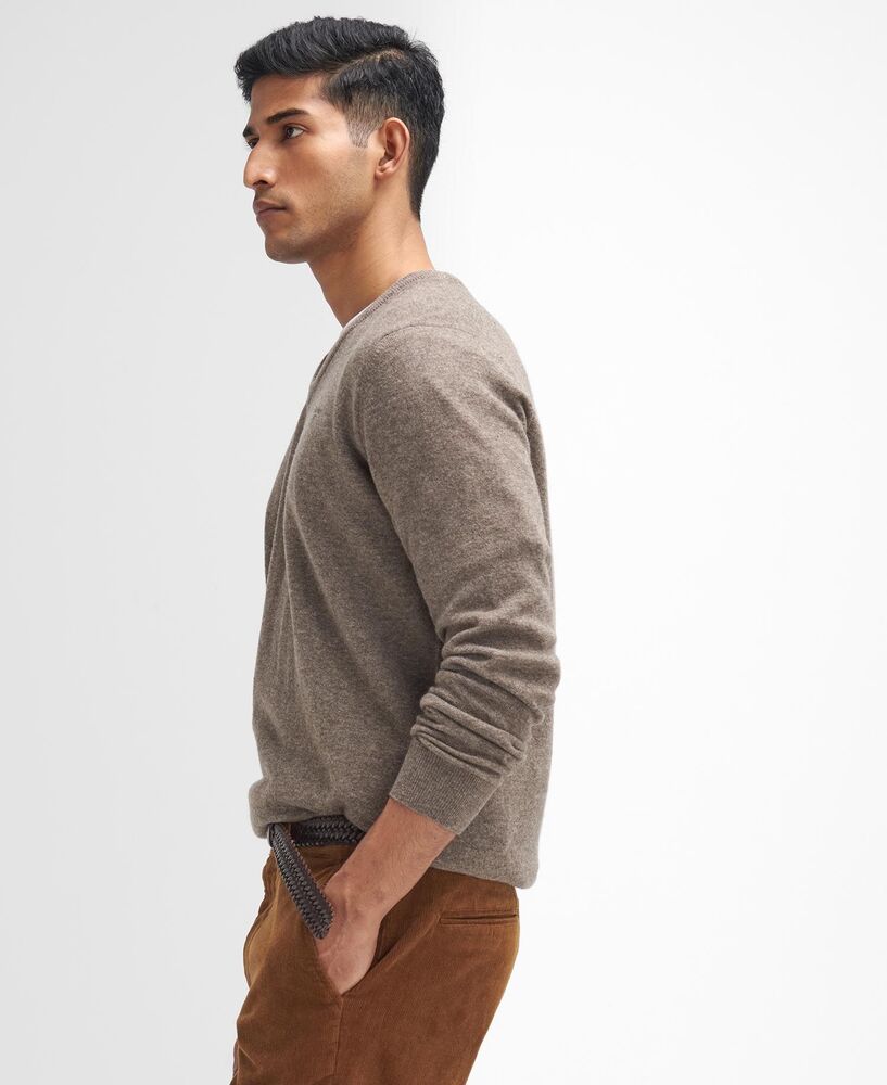 Barbour - Pantalon velours strech cord dark honey