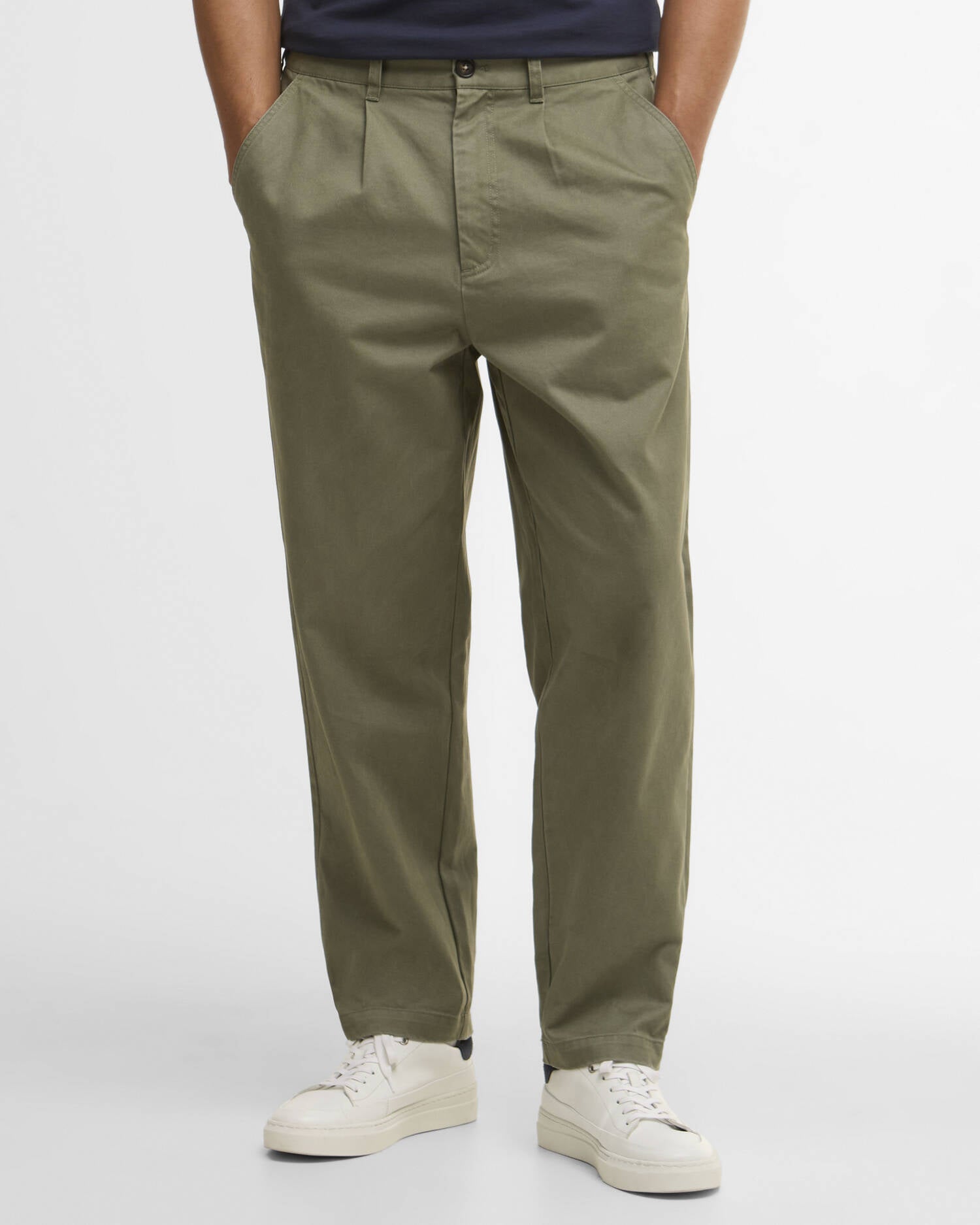 Barbour - Pantalon Classic Relaxed Chinos Burnt Olive