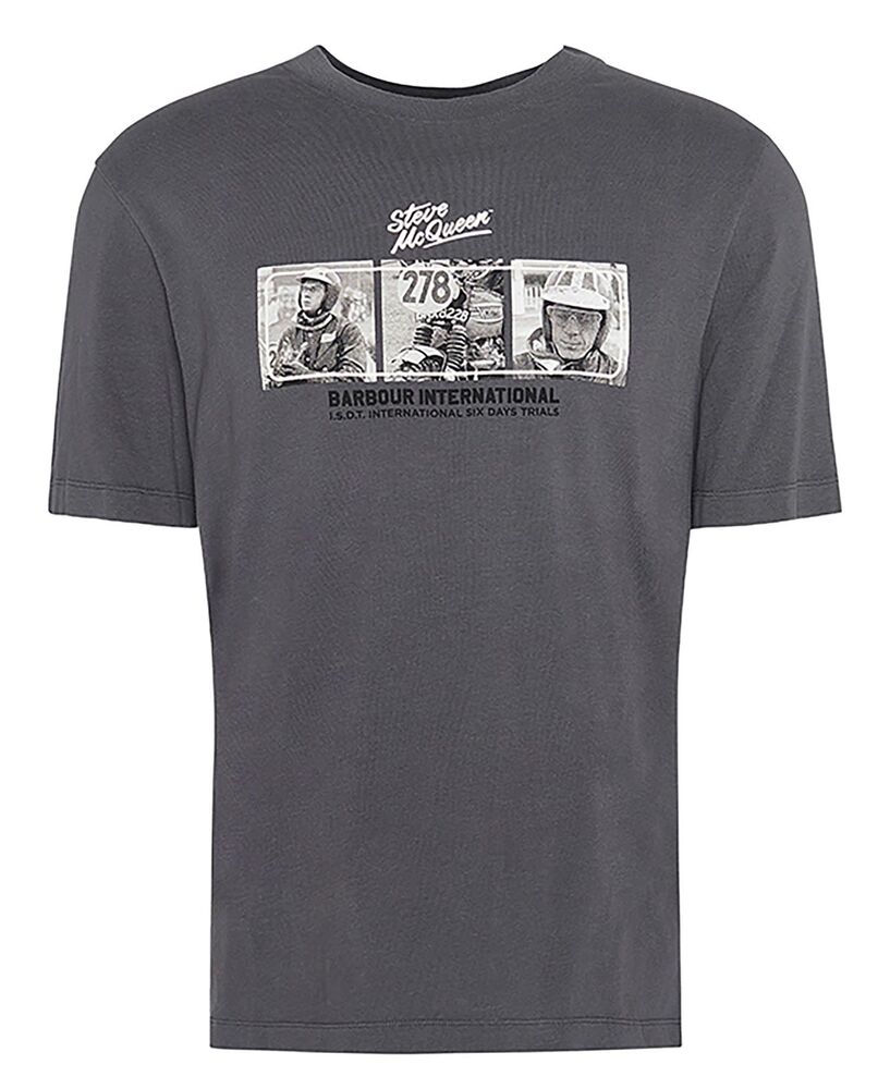 Barbour - T-shirt Firebird Graphic asphalt