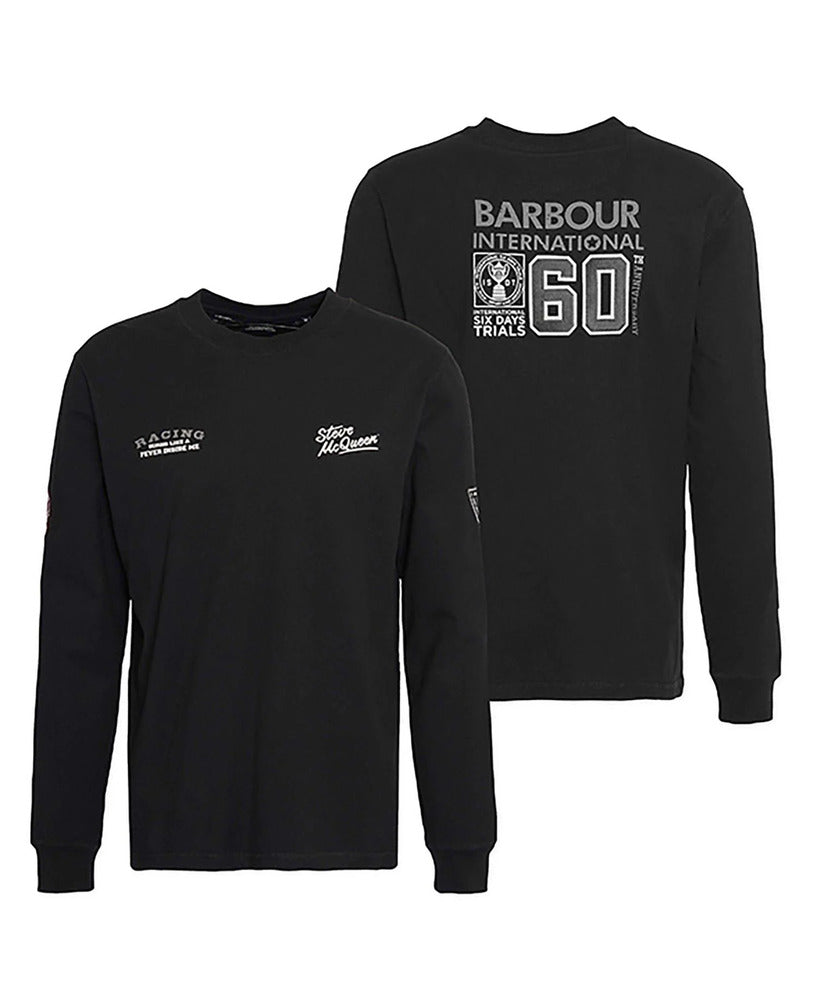 Barbour - T-shirt Steve McQueen™ 60th Anniversary black