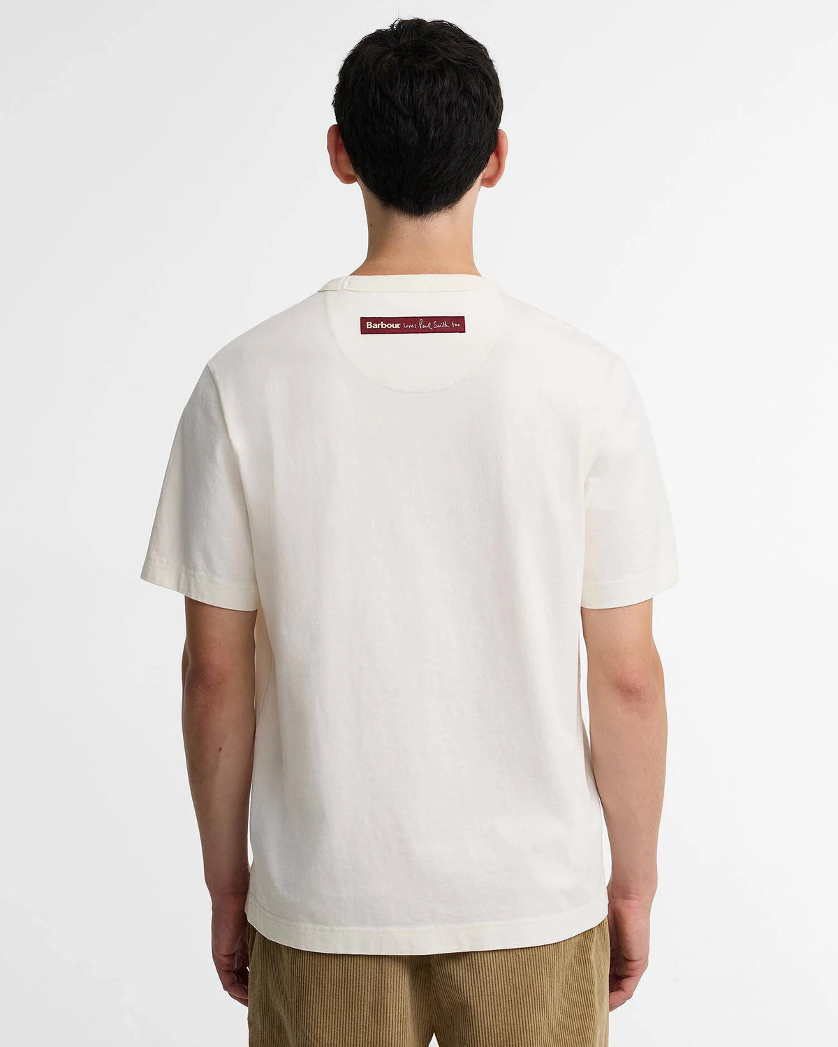 Barbour - Tee-shirt Tinned Barbour X Paul Smith Whisper White