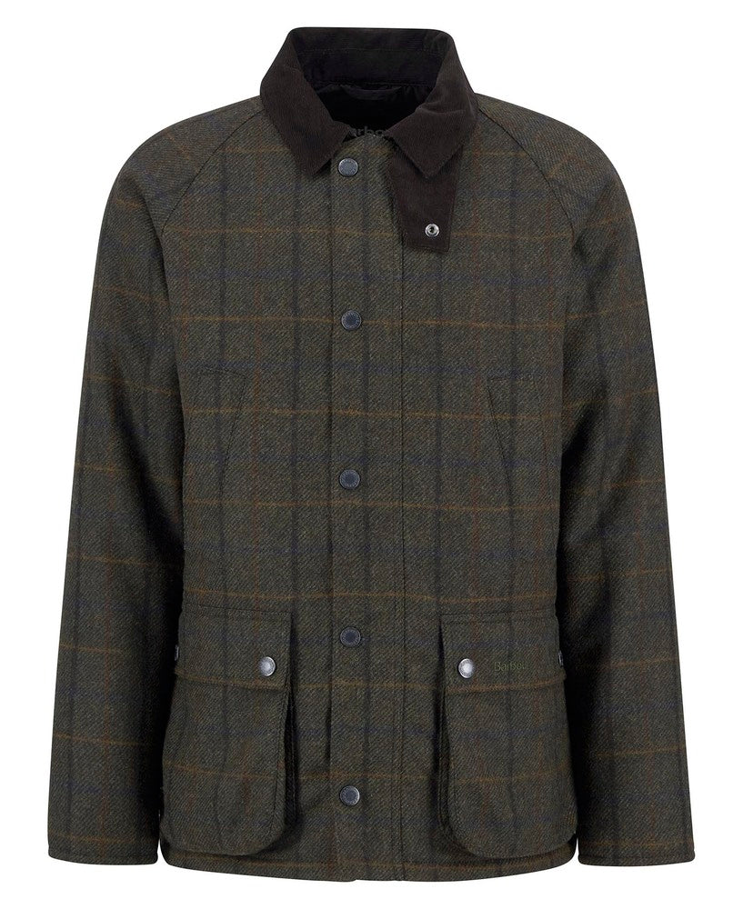 Barbour - Veste Bedale Check Wool Brown