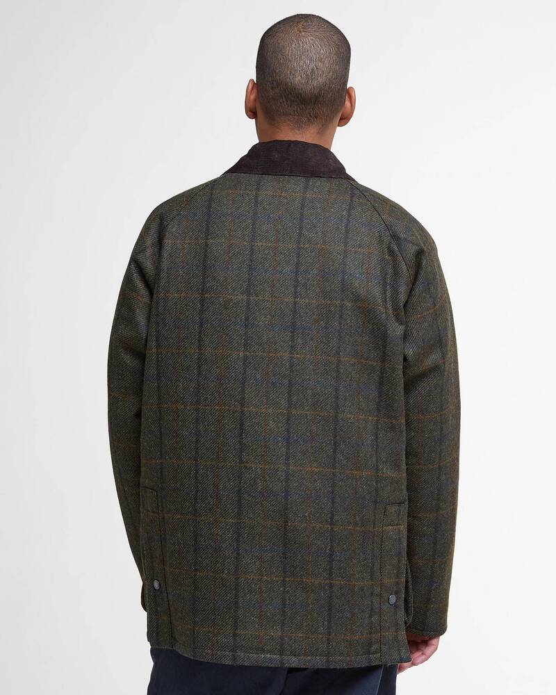 Barbour - Veste Bedale Check Wool Brown
