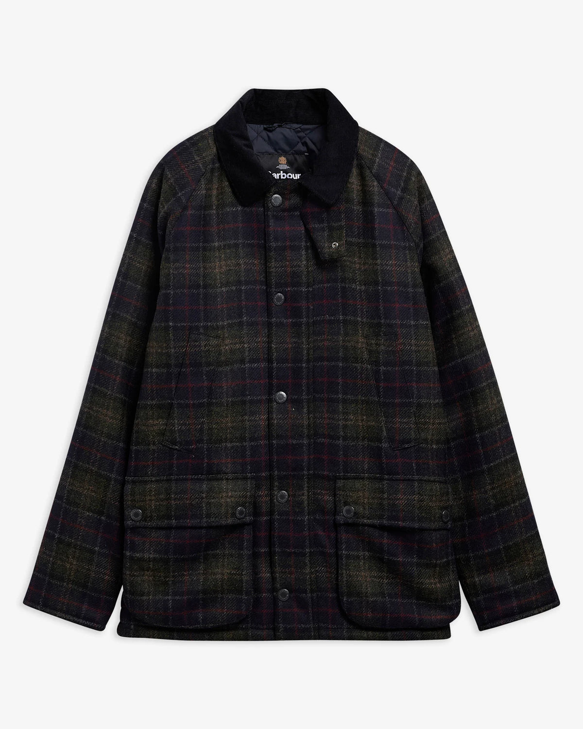 Barbour - Veste Tartan Wool Shadow Classic Tartan