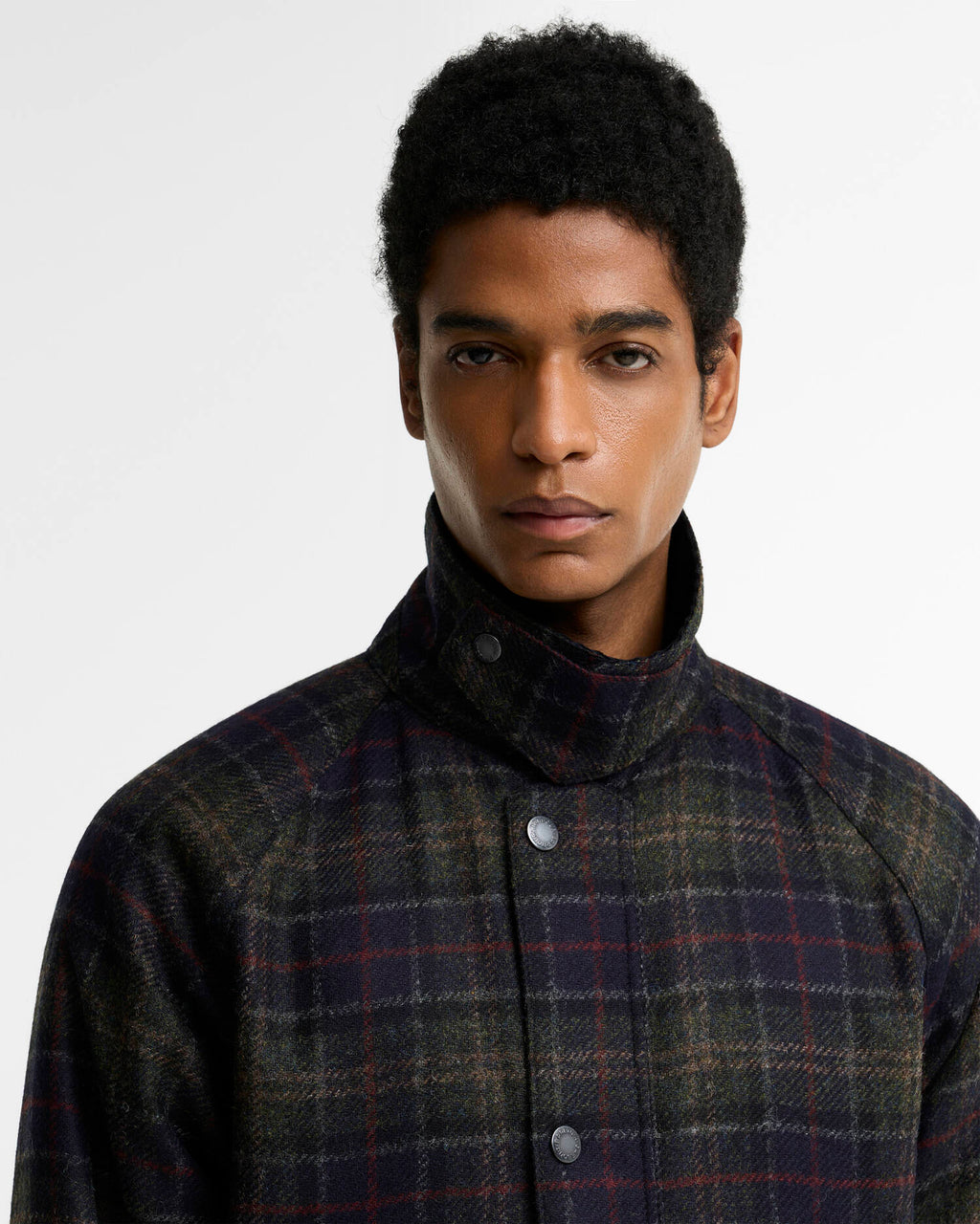 Barbour - Veste Tartan Wool Shadow Classic Tartan