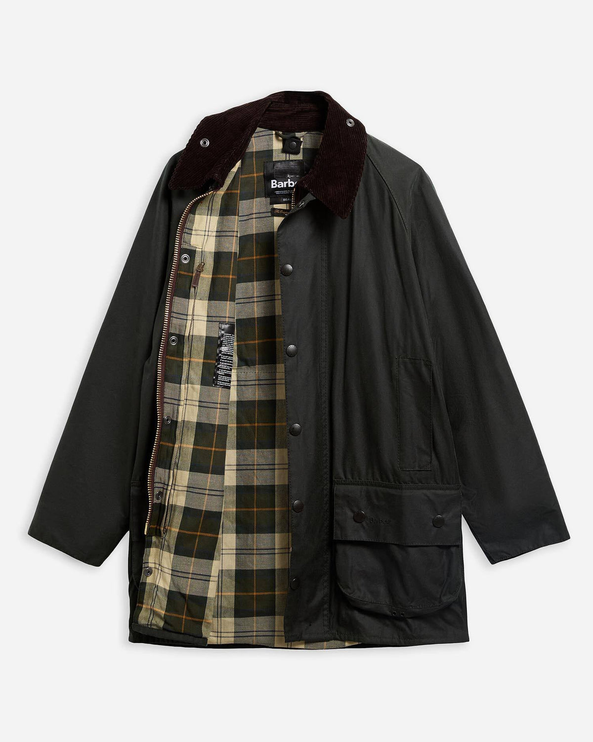 Barbour - Veste cirée Classic Beaufort Sage