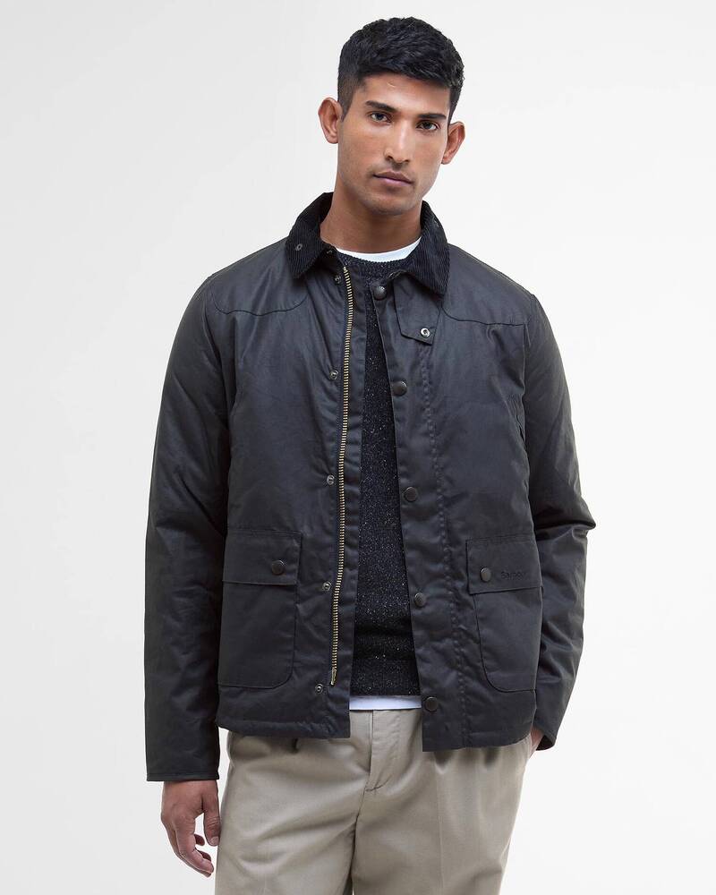 Barbour - Veste cirée Reelin Navy