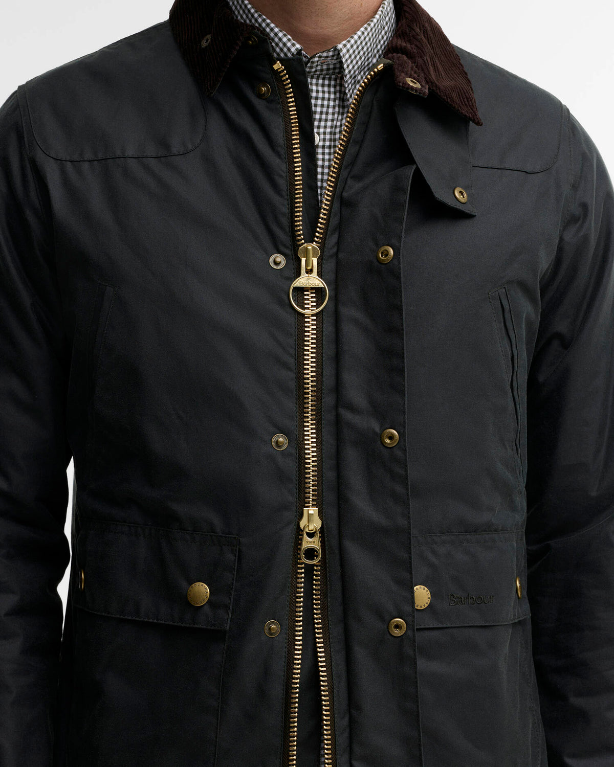 Barbour - Veste cirée Reelin sage