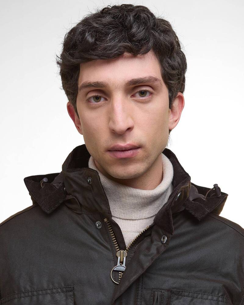 Barbour - Veste Winter Sapper wax Dark Brown / Midnight Oak