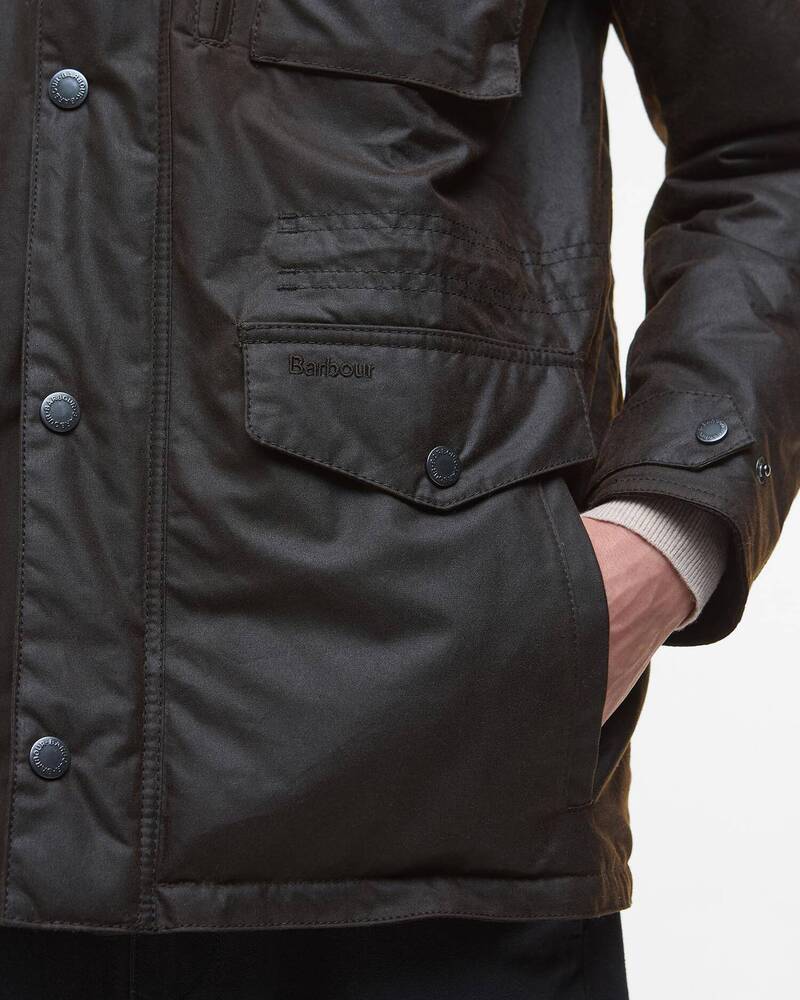 Barbour - Veste Winter Sapper wax Dark Brown / Midnight Oak