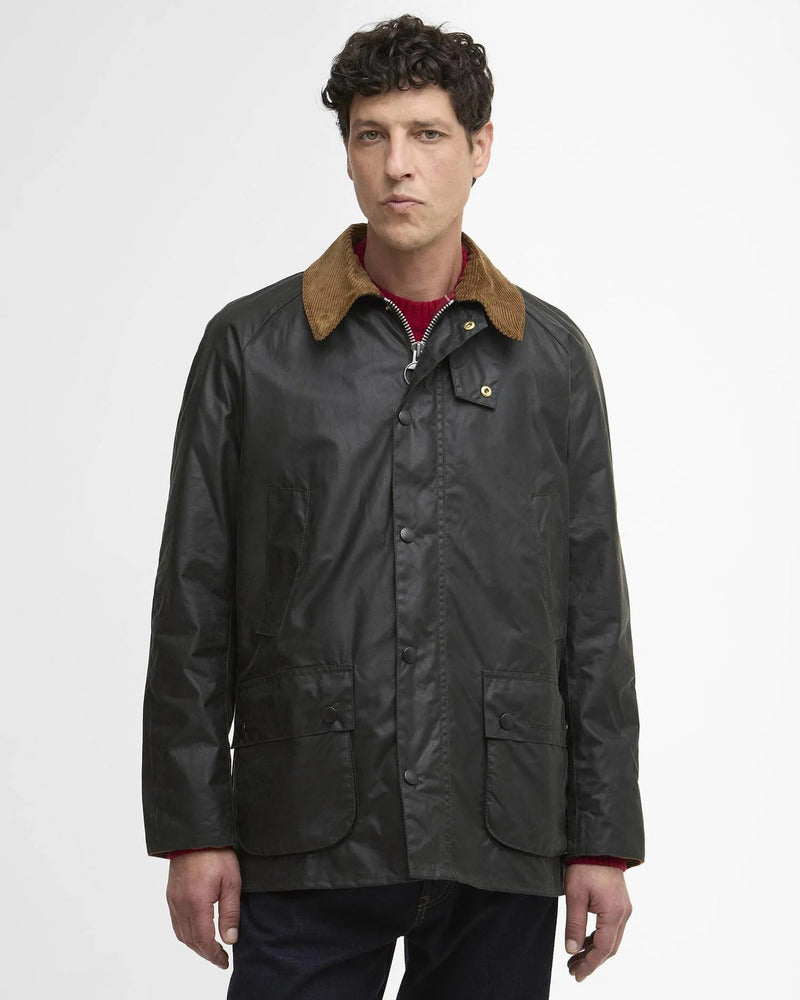 Barbour - Veste Festive Ashby Wax Sage