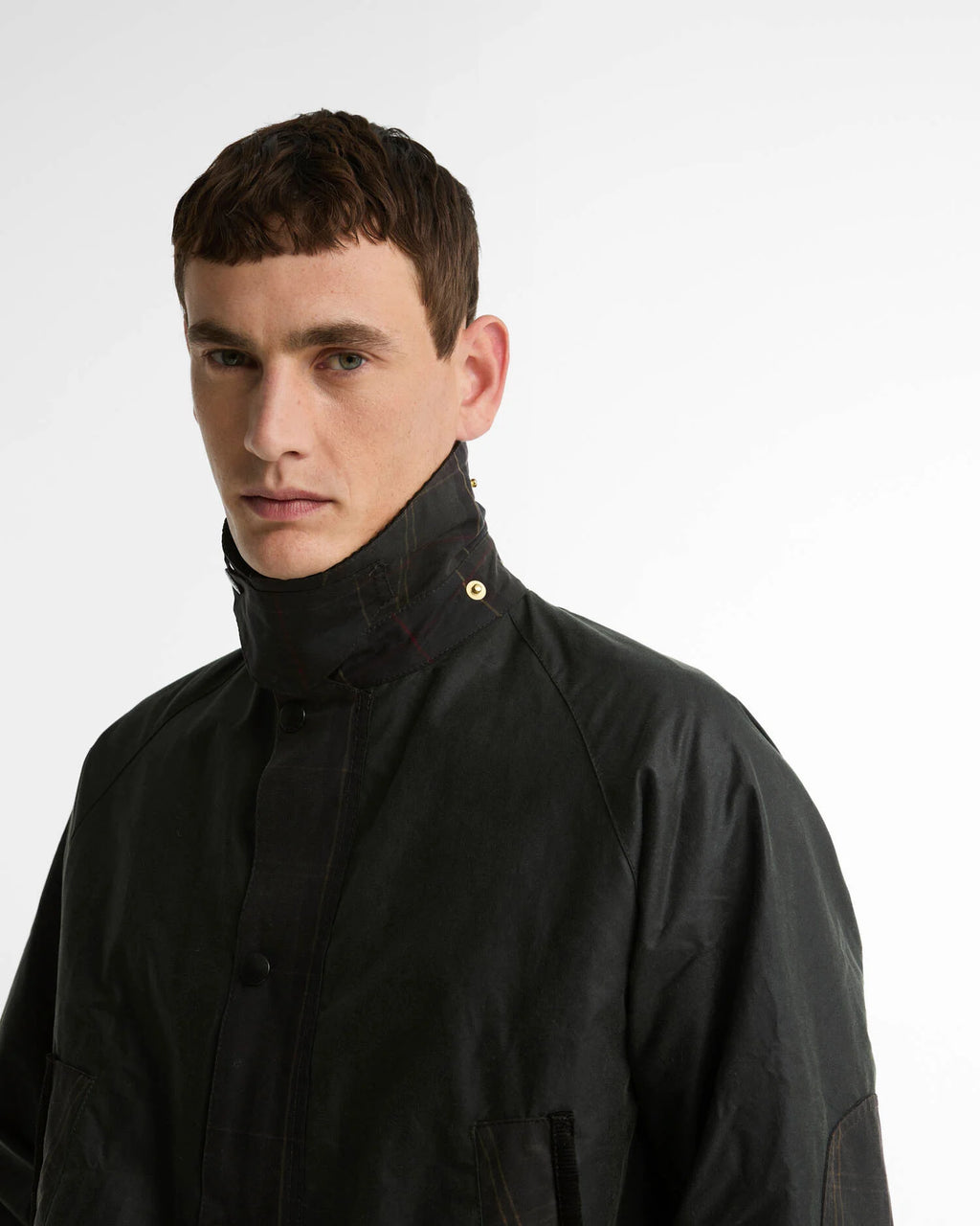 Barbour - Veste Icons Patch Bedale Wax Sage