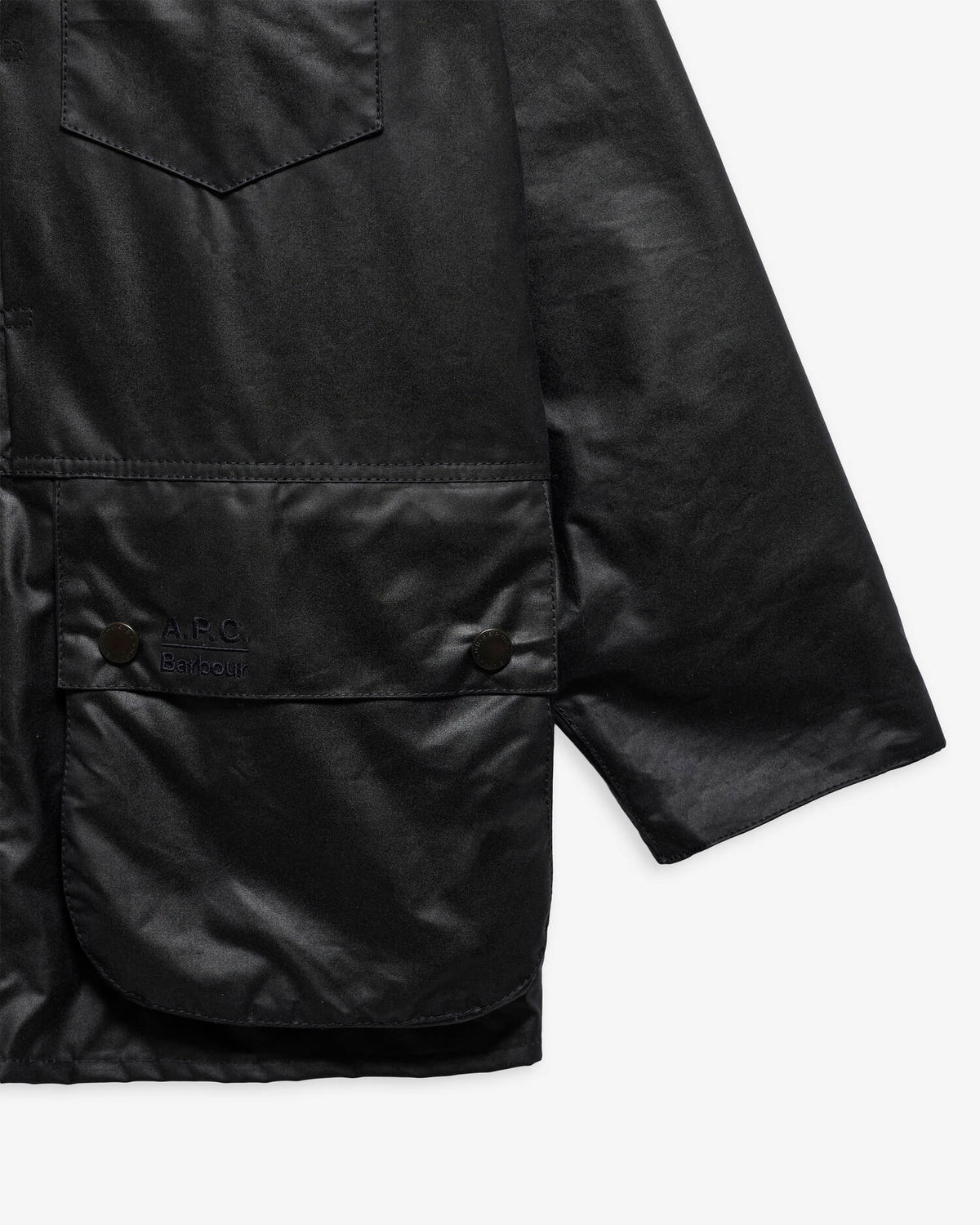 Barbour - VEste Beaufort Barbour x A.P.C. Dark Navy