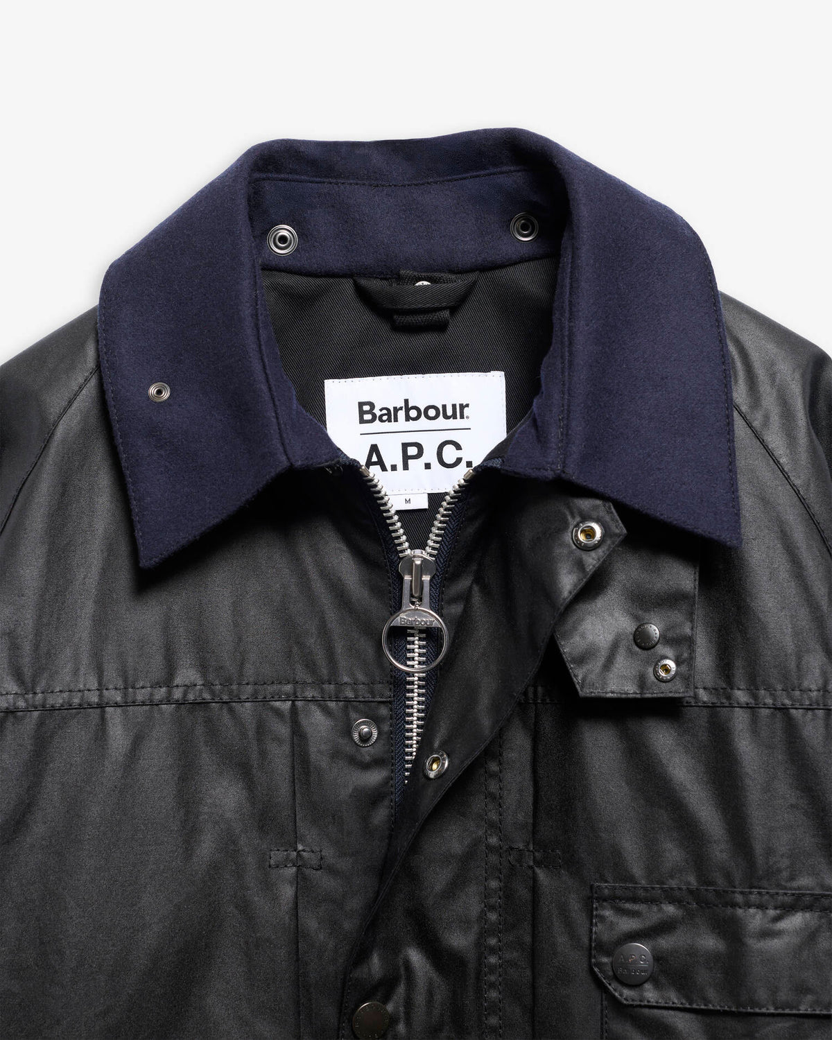 Barbour - VEste Beaufort Barbour x A.P.C. Dark Navy